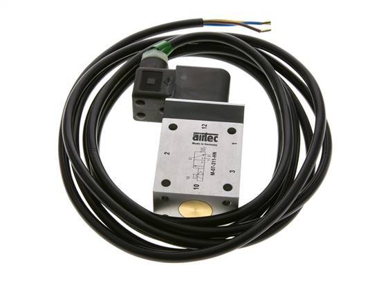 3/2 G1/4'' NO Solenoid Valve 24V DC ATEX 2.5-10bar/35.0-140psi Airtec