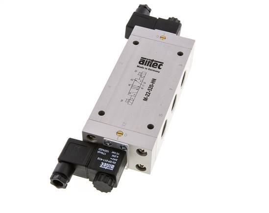 válvula solenoide biestable 5/2 G1/2'' 115V AC 1-10bar/14-140psi Airtec
