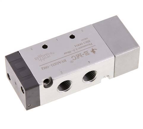 5/2 G1/4'' (G1/8'') Válvula piloto de aire 1,5-8bar/21,0-112psi E.MC