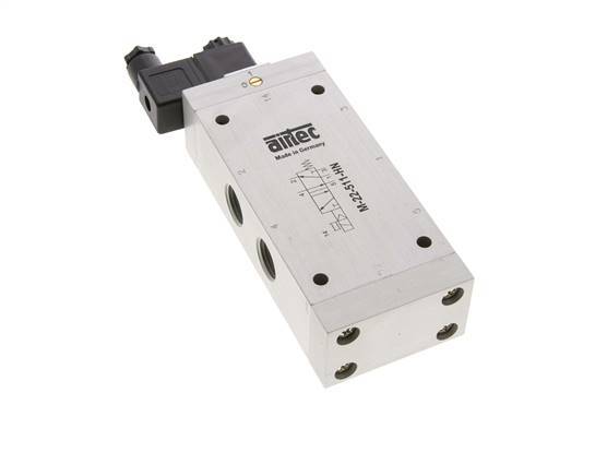 válvula solenoide 5/2 G1/2'' 24V AC 2-10bar/28-140psi Airtec