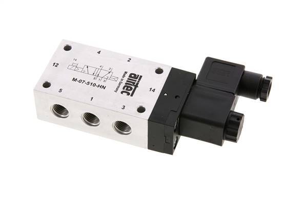 válvula solenoide 5/2 G1/4'' 24V AC 1.5-10bar/21.0-140psi Airtec