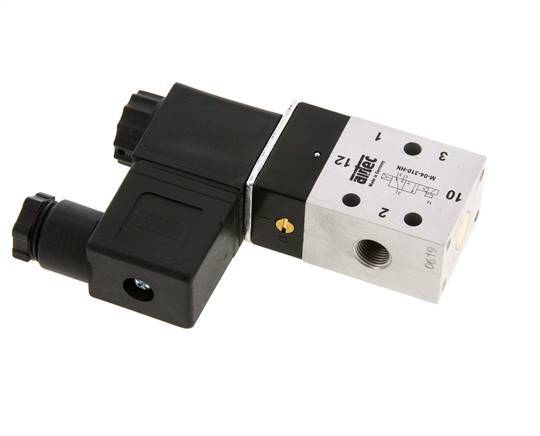 válvula de solenoide 3/2 G1/8'' NO 12V DC 2-10bar/28-140psi Airtec