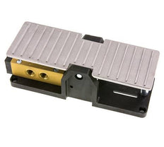 5/3 G1/4'' Detención de la válvula de pedal cerrada al centro 2.5-10bar/35.0-140psi