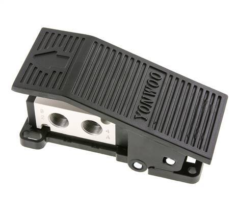 válvula de pedal 5/2 G3/8'' (G1/4'') 1,5-8bar/21,0-112psi