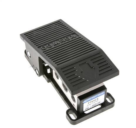 válvula de pedal 5/2 G3/8'' (G1/4'') 1,5-8bar/21,0-112psi