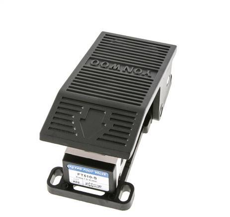 válvula de pedal 5/2 G3/8'' (G1/4'') 1,5-8bar/21,0-112psi