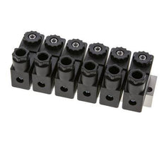 6x3/2 G1/8'' NC Solenoid Valve 24V DC -0.95-10bar/-13.2-140psi Airtec