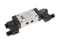 válvula solenoide central de escape 5/3 G1/4'' 12V DC 3-8bar/42-112psi Airtec