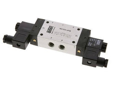 válvula solenoide central de escape 5/3 G1/4'' 12V DC 3-8bar/42-112psi Airtec