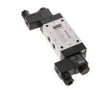 válvula solenoide central de escape 5/3 G1/4'' 12V DC 3-8bar/42-112psi Airtec