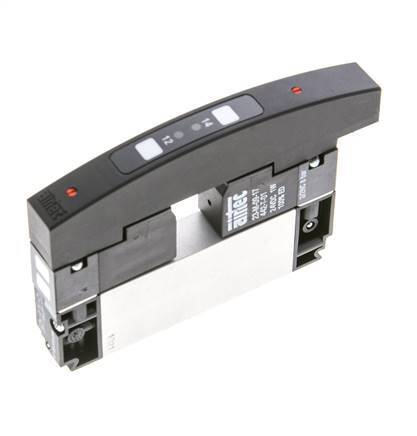 válvula solenoide de escape central de brida 5/3 para terminales 24V DC 3-8bar/42-112psi Airtec