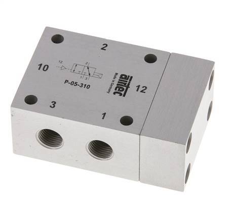 3/2 G1/8'' Air Pilot Valve 2-10bar/28-140psi Airtec