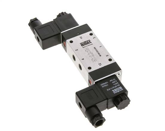 válvula solenoide central de escape 5/3 G1/8'' 24V AC 3-8bar/42-112psi Airtec