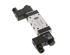 válvula solenoide central de escape 5/3 G1/8'' 24V AC 3-8bar/42-112psi Airtec