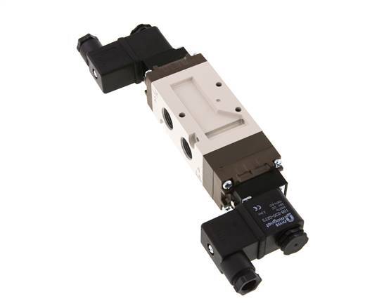 válvula solenoide central de escape 5/3 G3/8'' 230V AC 2-10bar/28-140psi YPC