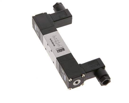 5/2 M5 Válvula solenoide biestable 24V DC 2.5-8bar/35.0-112psi Airtec