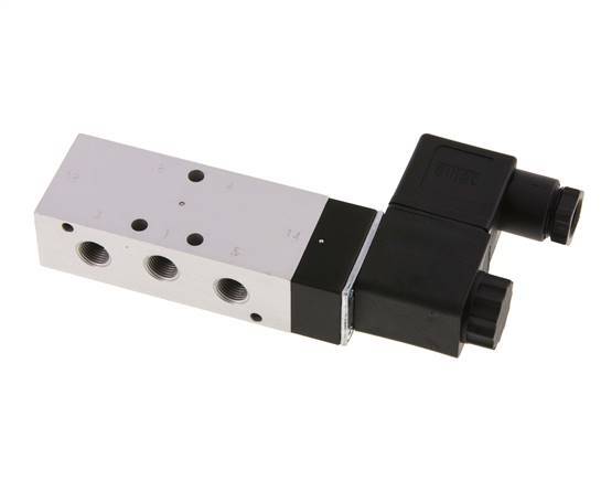 5/2 G1/8'' Solenoid Valve 12V DC 3-10bar/42-140psi Airtec