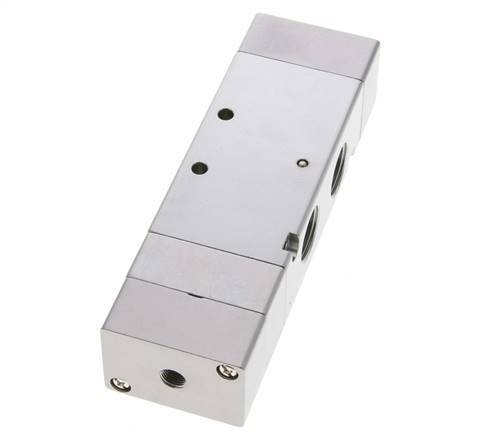 5/3 G1/2'' (G1/8'') Válvula piloto de aire central de escape 1,5-8bar/21,0-112psi E.MC