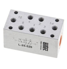 5/2 M5 Válvula piloto de aire biestable 0-10bar/0-140psi Airtec