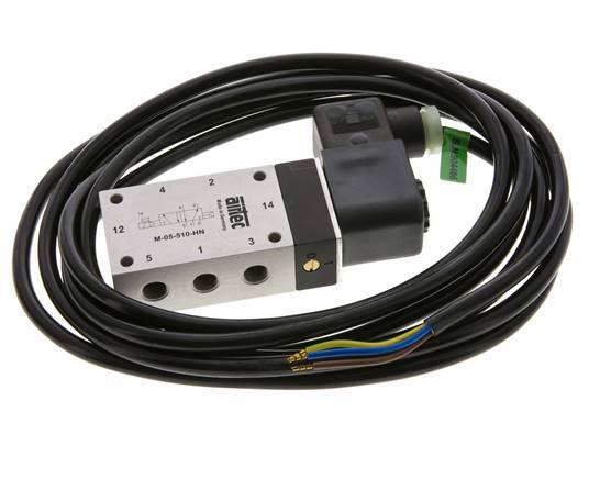 5/2 G1/8'' Electroválvula 230V AC ATEX 2-10bar/28-140psi Airtec