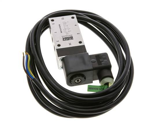 5/2 G1/8'' Electroválvula 230V AC ATEX 2-10bar/28-140psi Airtec