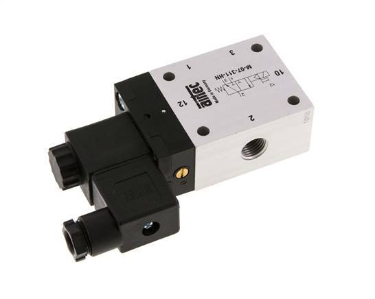 3/2 G1/4'' NC Solenoid Valve 115V AC 2.5-10bar/35.0-140psi Airtec