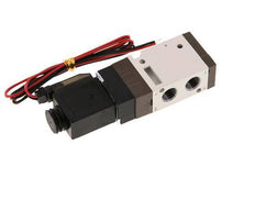 válvula de solenoide 3/2 G1/8'' NO 24V DC 1.5-10bar/21.0-140psi Enchufe de 2 pines YPC