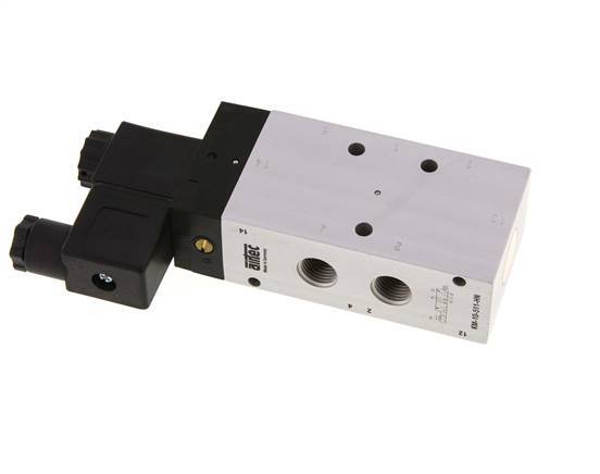 5/2 G1/4'' Solenoid Valve 115V AC 2.5-10bar/35.0-140psi Airtec