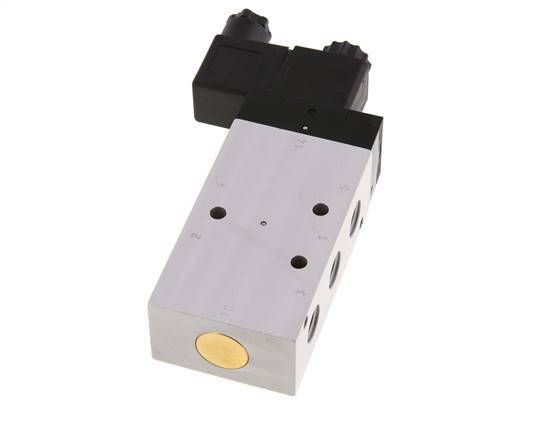 5/2 G1/4'' Solenoid Valve 115V AC 2.5-10bar/35.0-140psi Airtec
