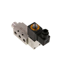 5/2 G1/4'' (G1/8'') Solenoid Valve Stainless Steel 24V DC 3-12bar/42-168psi