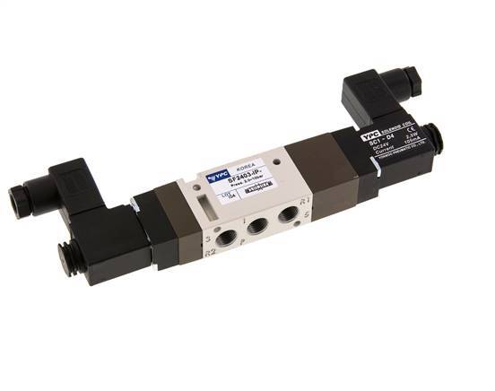 válvula solenoide central de escape 5/3 G1/8'' 24V AC 2-10bar/28-140psi YPC