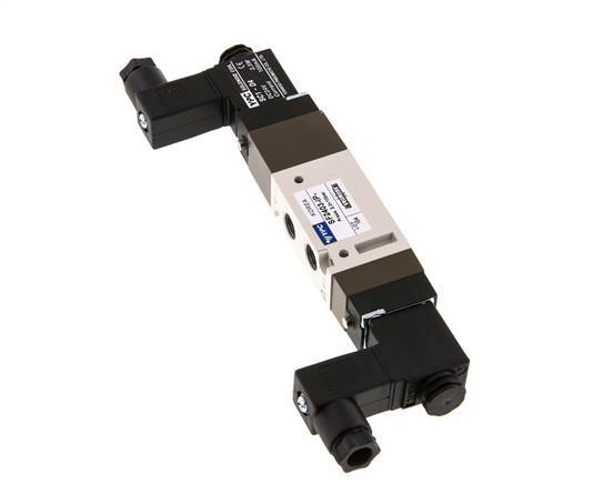 válvula solenoide central de escape 5/3 G1/8'' 24V AC 2-10bar/28-140psi YPC