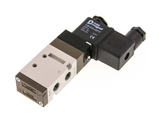 válvula solenoide 5/2 G1/8'' 24V DC 1.5-10bar/21.0-140psi YPC