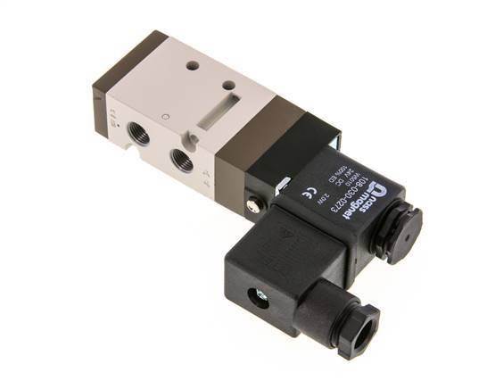 válvula solenoide 5/2 G1/8'' 24V DC 1.5-10bar/21.0-140psi YPC