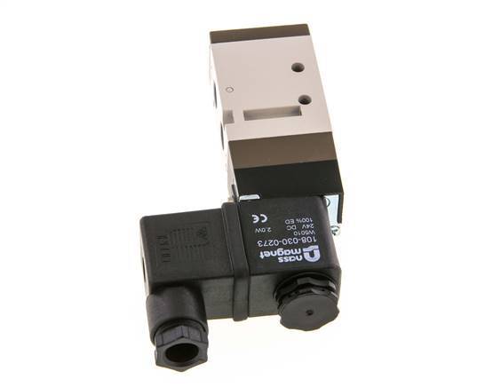 válvula solenoide 5/2 G1/8'' 24V DC 1.5-10bar/21.0-140psi YPC