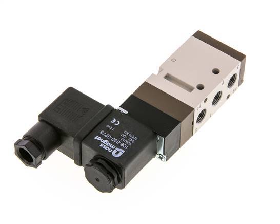 válvula solenoide 5/2 G1/8'' 24V DC 1.5-10bar/21.0-140psi YPC