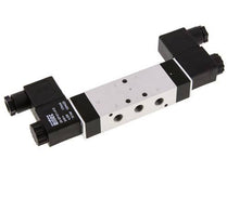 5/3 G1/8'' Pressure Center Solenoid Valve 230V AC 3-10bar/42-140psi Airtec