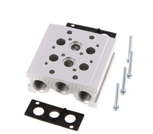 Manifold 2-Station YPC SF2000 5/2 5/3-way