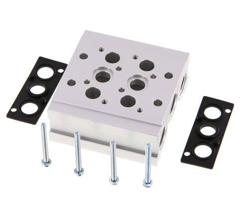 Manifold 2-Station YPC SF2000 5/2 5/3-way