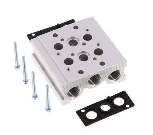 Manifold 2-Station YPC SF2000 5/2 5/3-way