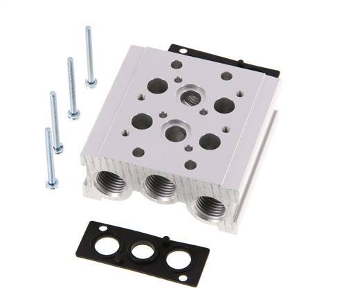 Manifold 2-Station YPC SF2000 5/2 5/3-way