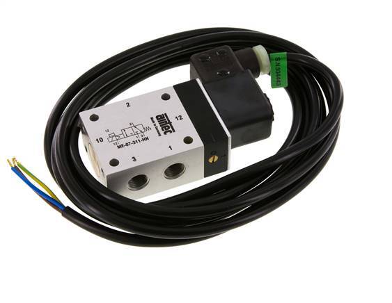3/2 G1/4'' (G1/8'') Solenoid Valve External Pilot 230V AC ATEX 0-10bar/0-140psi Airtec