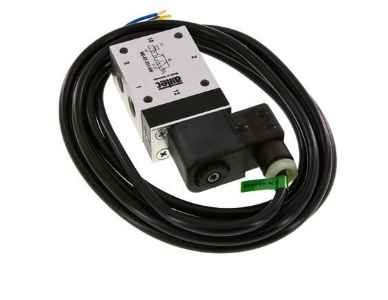 3/2 G1/4'' (G1/8'') Solenoid Valve External Pilot 230V AC ATEX 0-10bar/0-140psi Airtec