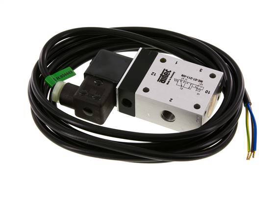 3/2 G1/4'' (G1/8'') Solenoid Valve External Pilot 230V AC ATEX 0-10bar/0-140psi Airtec