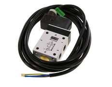 3/2 G1/4'' (G1/8'') Solenoid Valve External Pilot 230V AC ATEX 0-10bar/0-140psi Airtec