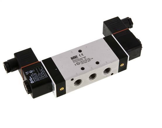 válvula solenoide central de escape 5/3 G1/4'' 24V DC ATEX 3-10bar/42-140psi Airtec