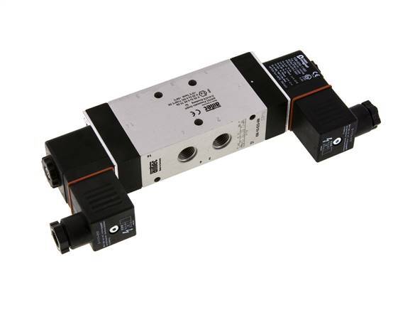 válvula solenoide central de escape 5/3 G1/4'' 24V DC ATEX 3-10bar/42-140psi Airtec