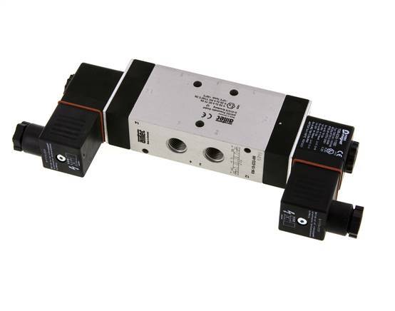 válvula solenoide central de escape 5/3 G1/4'' 24V DC ATEX 3-10bar/42-140psi Airtec