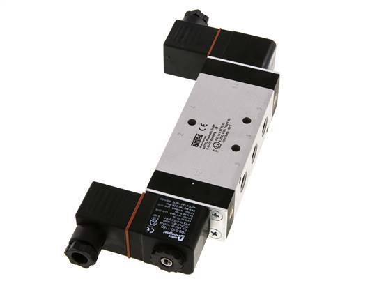 válvula solenoide central de escape 5/3 G1/4'' 24V DC ATEX 3-10bar/42-140psi Airtec