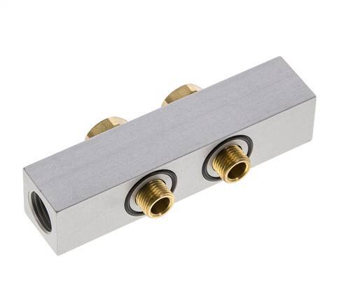 Colector 2 estaciones 3/2 5/2 5/3 vías Airtec M05/P05